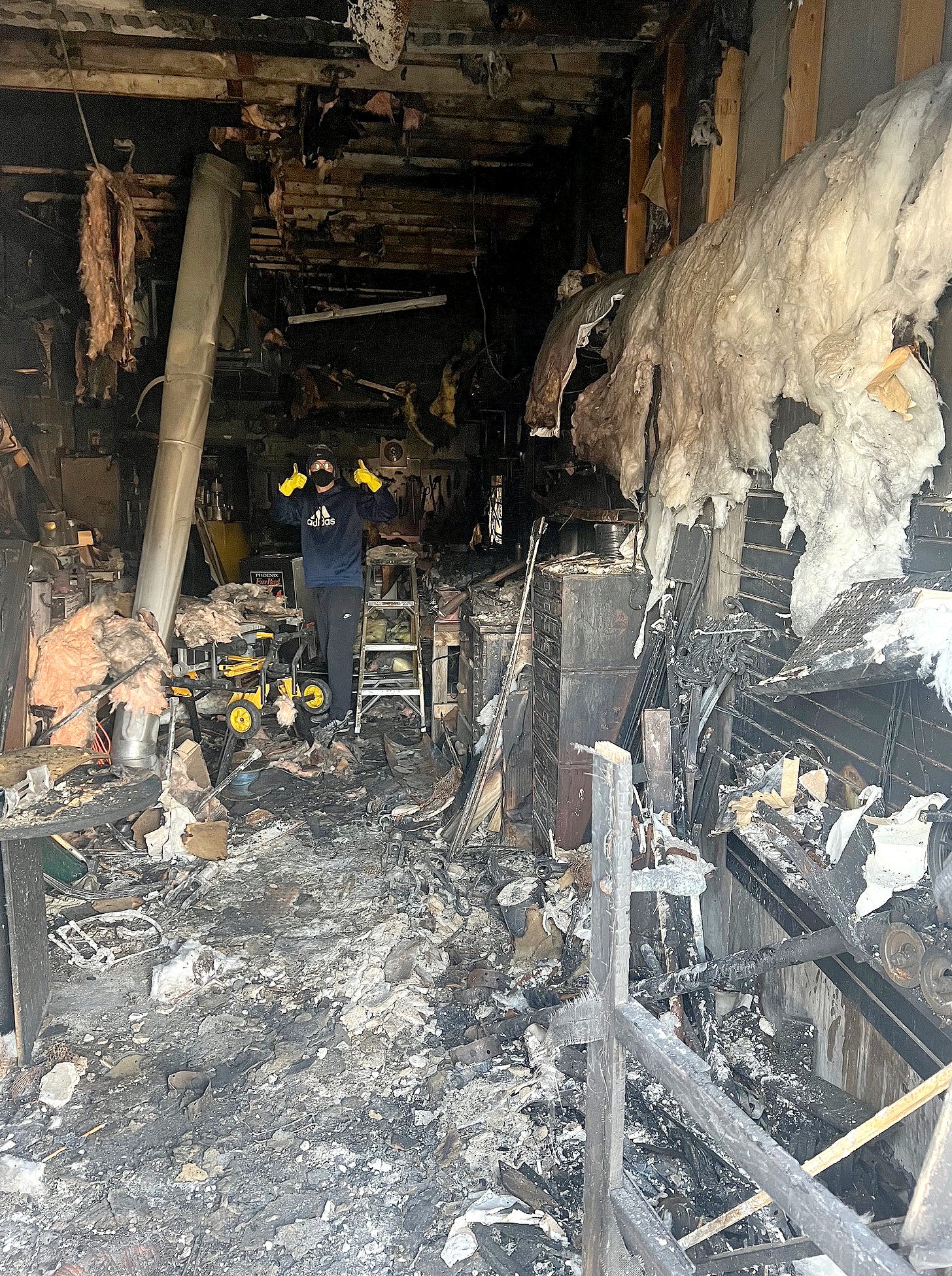 Day's Bowl-A-Dome Wausau fire damage Day's Bowl-A-Dome Wausau fire damage