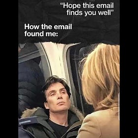 “hope this meets you well”