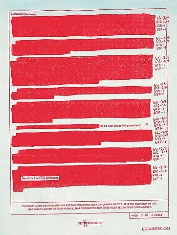This may contain: a piece of paper with red lines on it