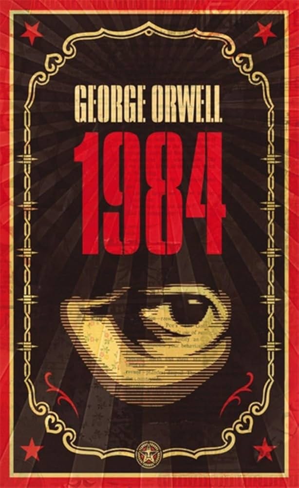 1984: The dystopian classic reimagined with cover art by Shepard Fairey  (Penguin Essentials, 95)