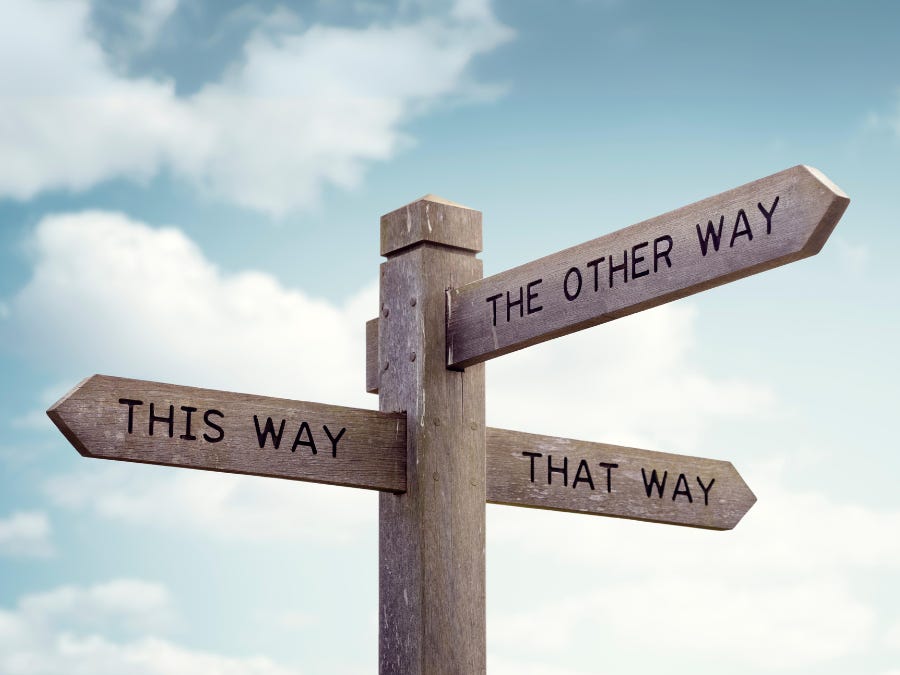 A Leader at Their Career Crossroads: 3 Questions to Help You Makethe Right  Decision - Iwona Andrews