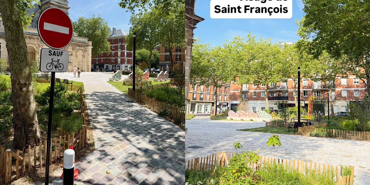 Le nouveau visage de la place Arson du quartier Saint-François.