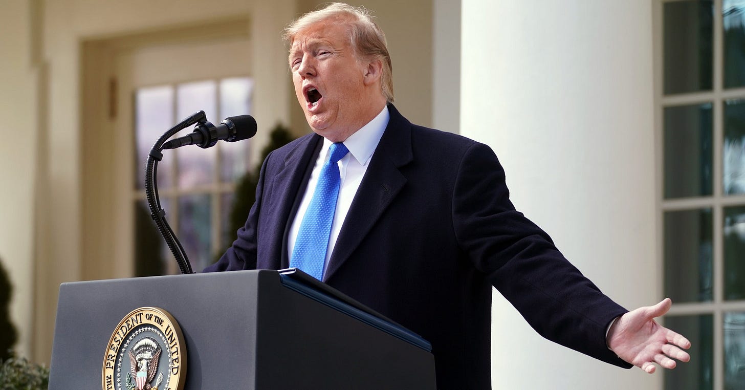 Trump Says He ‘Didn’t Need to’ Declare an Emergency