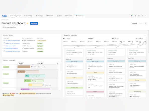 Aha! - Reseñas, precios y funciones - Capterra México 2025