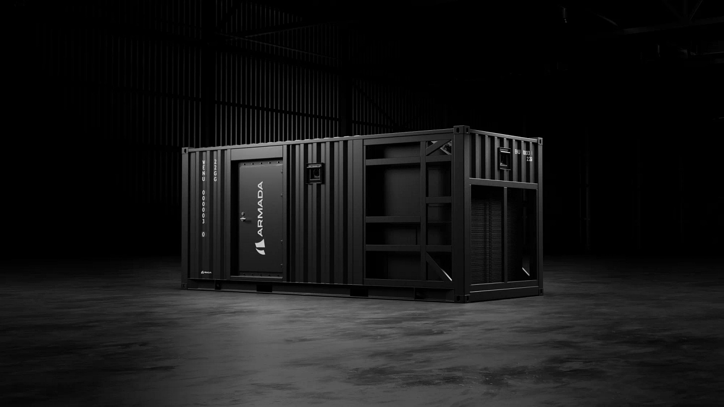 Armada has completed a new funding round for its mobile data center technology.