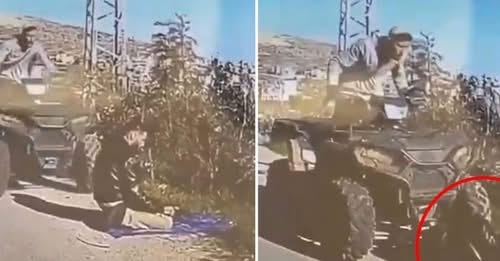 Israeli Police Release Settler Filmed Running ATV Over Praying Palestinian in West Bank Israeli Police Release Settler Filmed Running ATV Over Praying Palestinian in West Bank