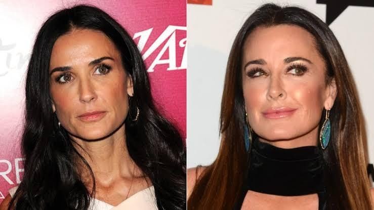 Did anybody else ever find resemblance between Kyle and Demi? : r/RHOBH
