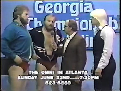Tony Atlas and Mr. Wrestling II, Mark Lewin, Baron von Raschke, The Assassins, Big Red, The Andersons and Tommy Rich