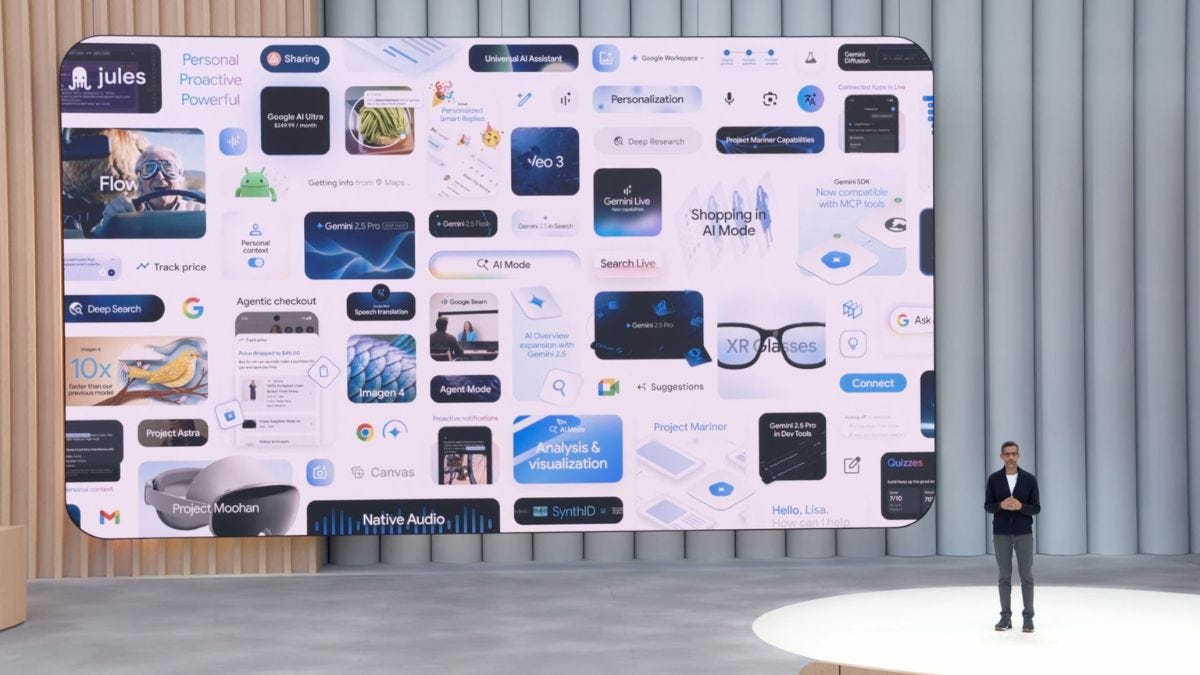 Google I/O 2025 重點整理:AI 持續個人化並更加融入日常 Google I/O 2025 重點整理:AI 持續個人化並更加融入日常