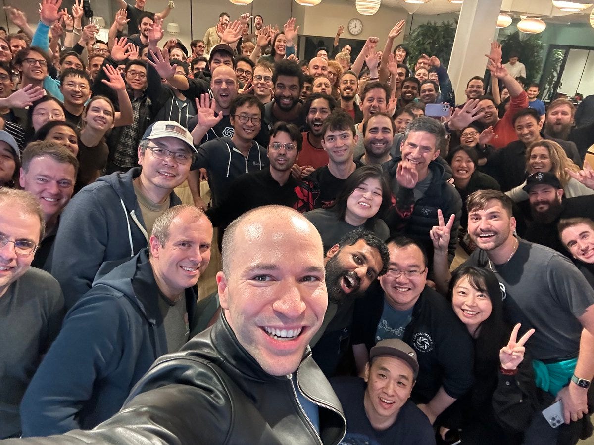 Greg Brockman on X: "we are so back https://t.co/YcKwkqdNs5" / X