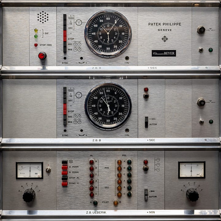 Patek Philippe electronic clocks