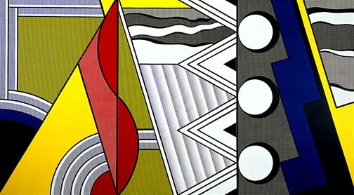 Modern painting with clef, 1967 - Roy Lichtenstein