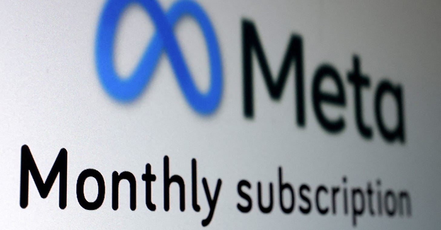 Meta launches subscription service in US | Reuters Meta launches subscription service in US | Reuters