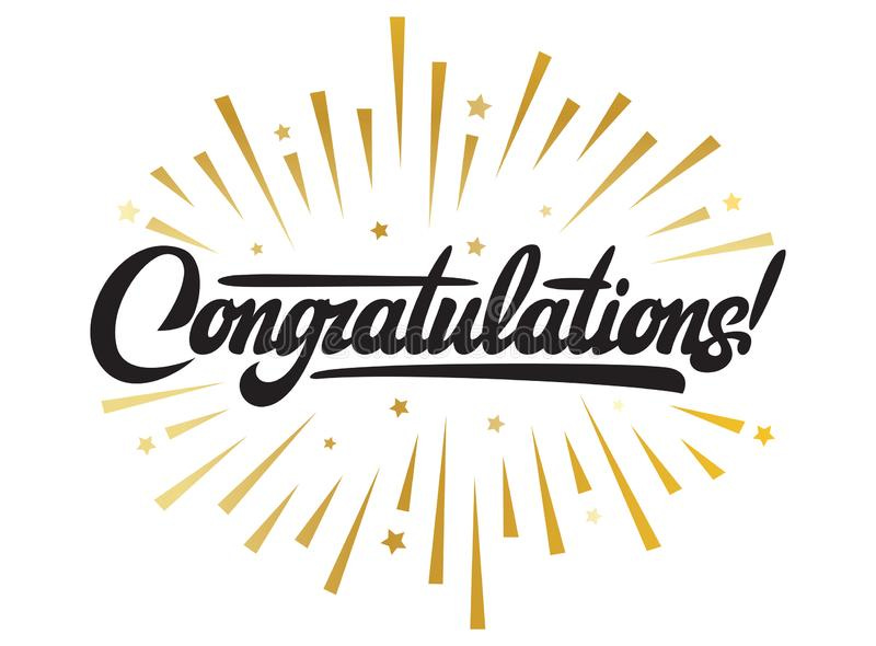 Congratulations Stock Illustrations – 166,864 Congratulations Stock  Illustrations, Vectors & Clipart - Dreamstime