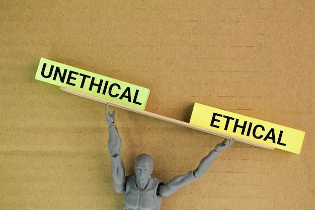Ethical or unethical balance ones ethical concept established moral principles societal standards an