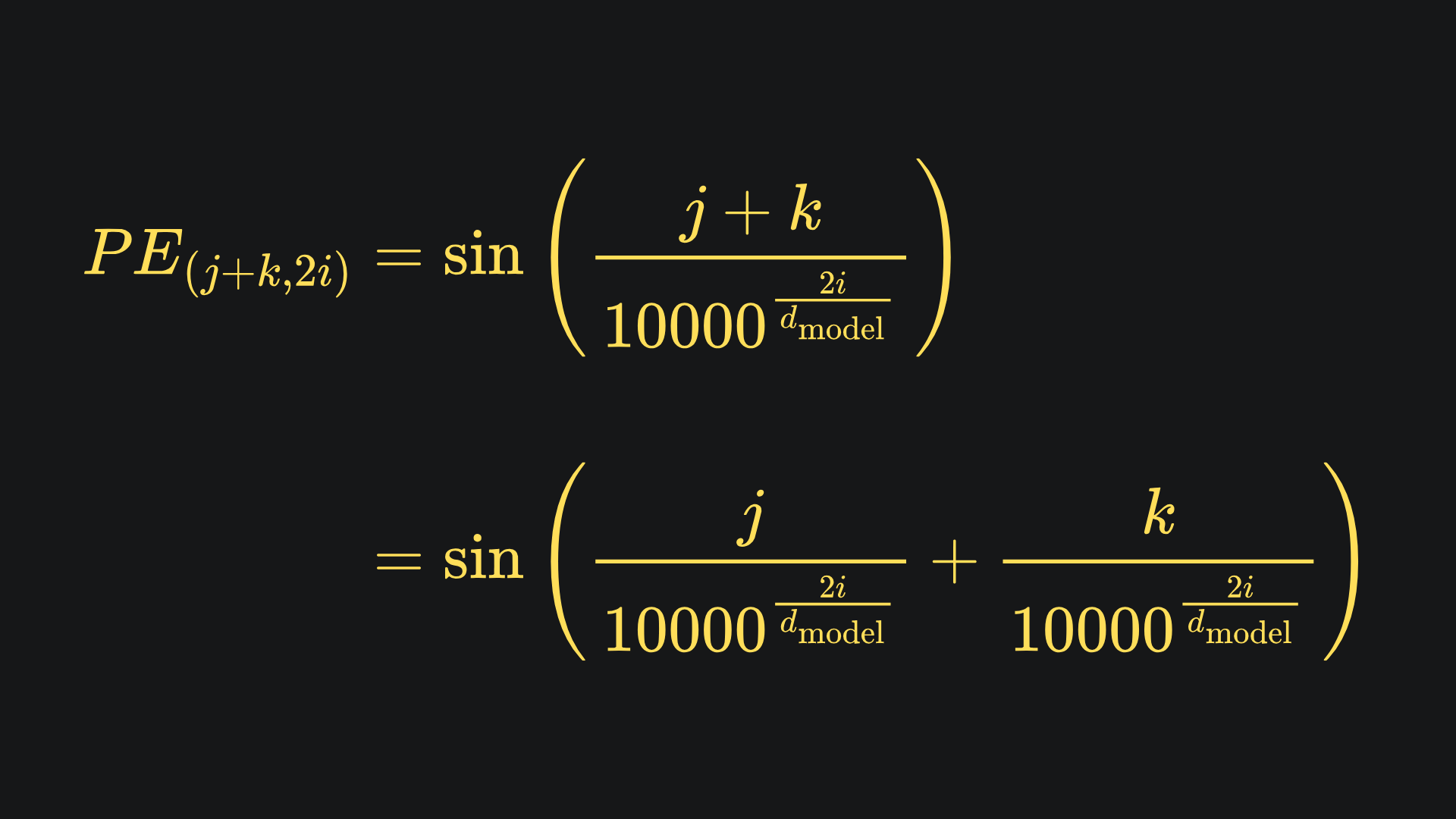 Sine and Cosine waves can do what self-attention can't