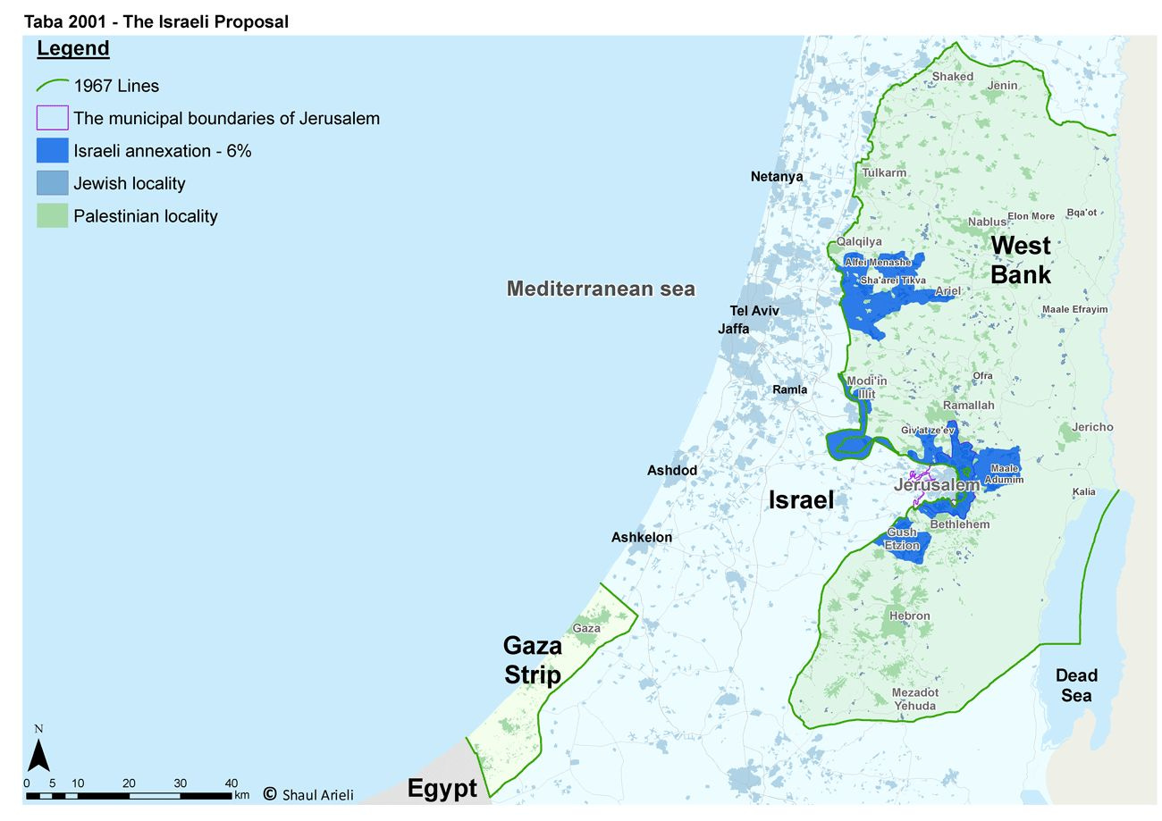 Taba Conference - Israeli Proposal (6%) - English (2001) Taba Conference - Israeli Proposal (6%) - English (2001)