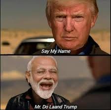 Trump ki bezzati by #Modi Ji 😋