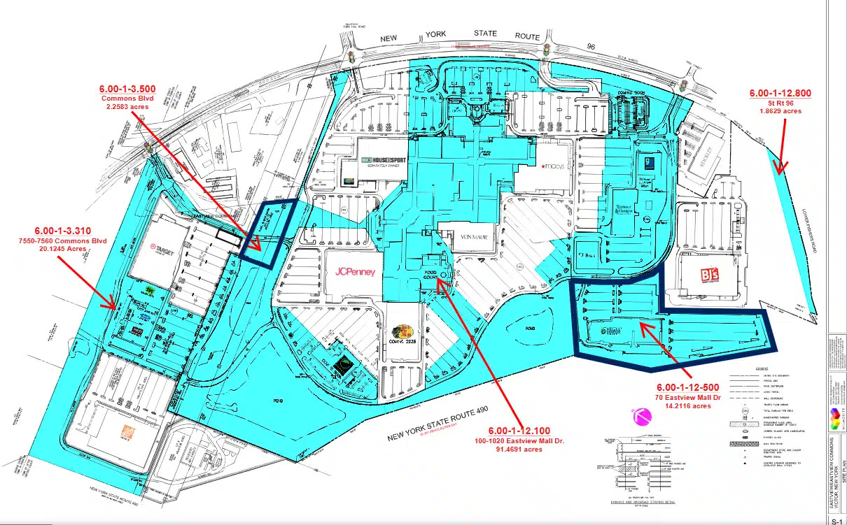 Victor begins eminent domain process for five Eastview Mall parcels