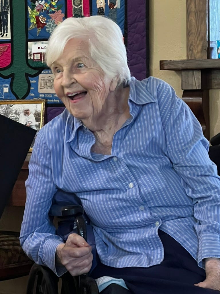 An old person in a wheelchair

AI-generated content may be incorrect.