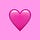 pink heart emoji