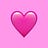 pink heart emoji
