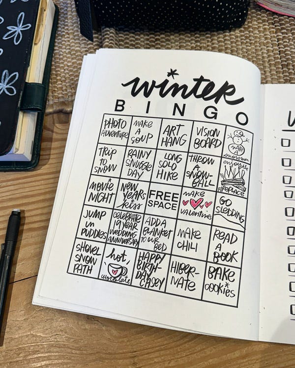 Spring Bucket List 2025 - by Tracy Benjamin