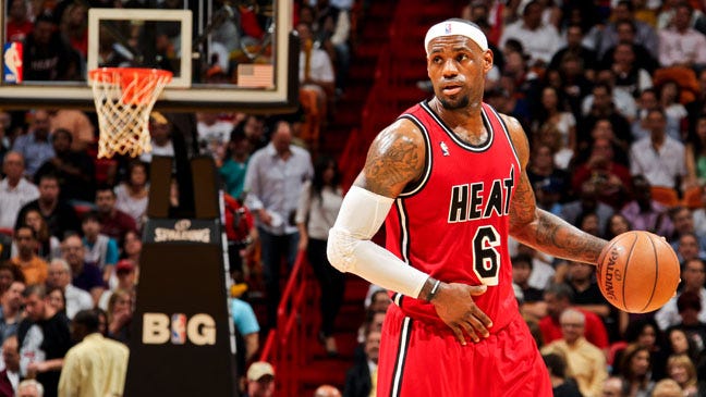 Miami Heat Star LeBron James to Become a Free Agent