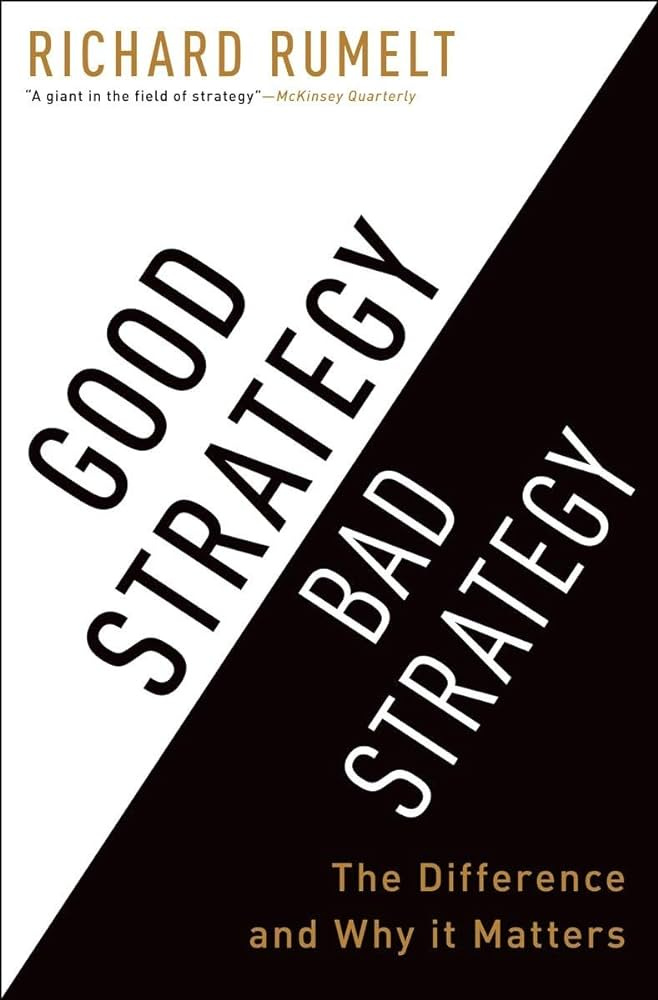 Good Strategy Bad Strategy: The Difference and Why it Matters [Edicione  Roughcut]