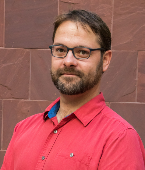 Left-hand image is smiling portrait of Dr. Diana Martinez wearing black blouse. Right-hand image is portrait of Dr. Steven Mahler wearing a red polo shirt and glasses.