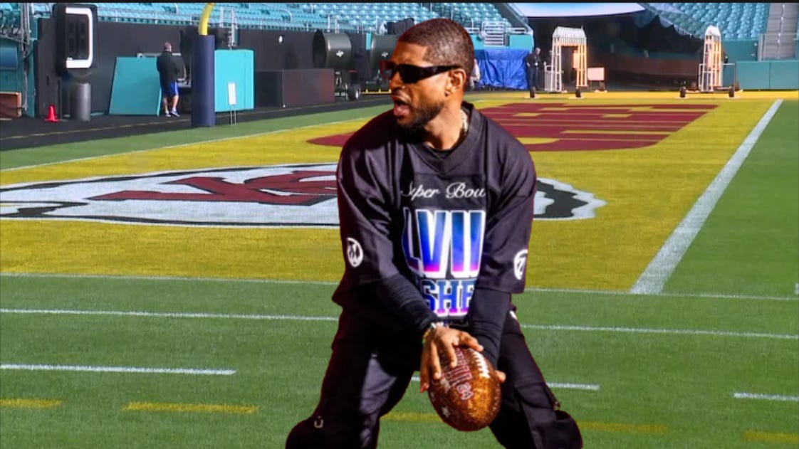 usher Super Bowl