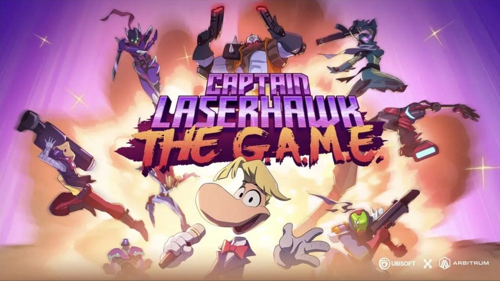Ubisoft lance discrètement un jeu NFT: Captain Laserhawk en accès anticipé  - Achievement Industry