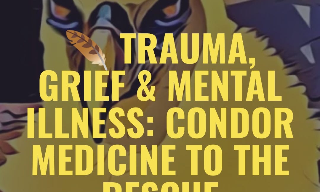 🪶 Trauma, Grief & Mental Illness: Condor Medicine to the Rescue