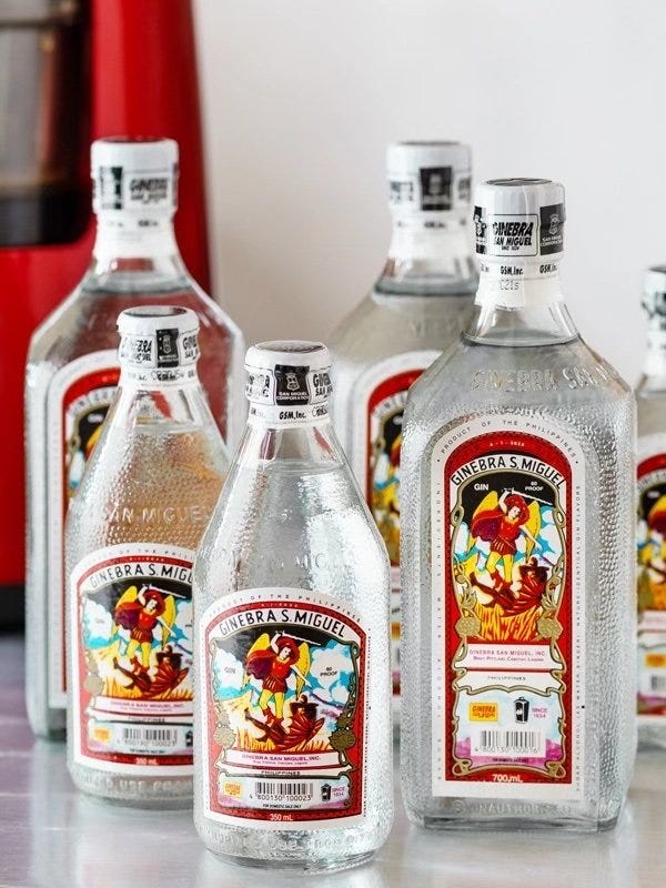 The Philippines is home to the largest consumers of Gin — JEEPNEY FOREVER