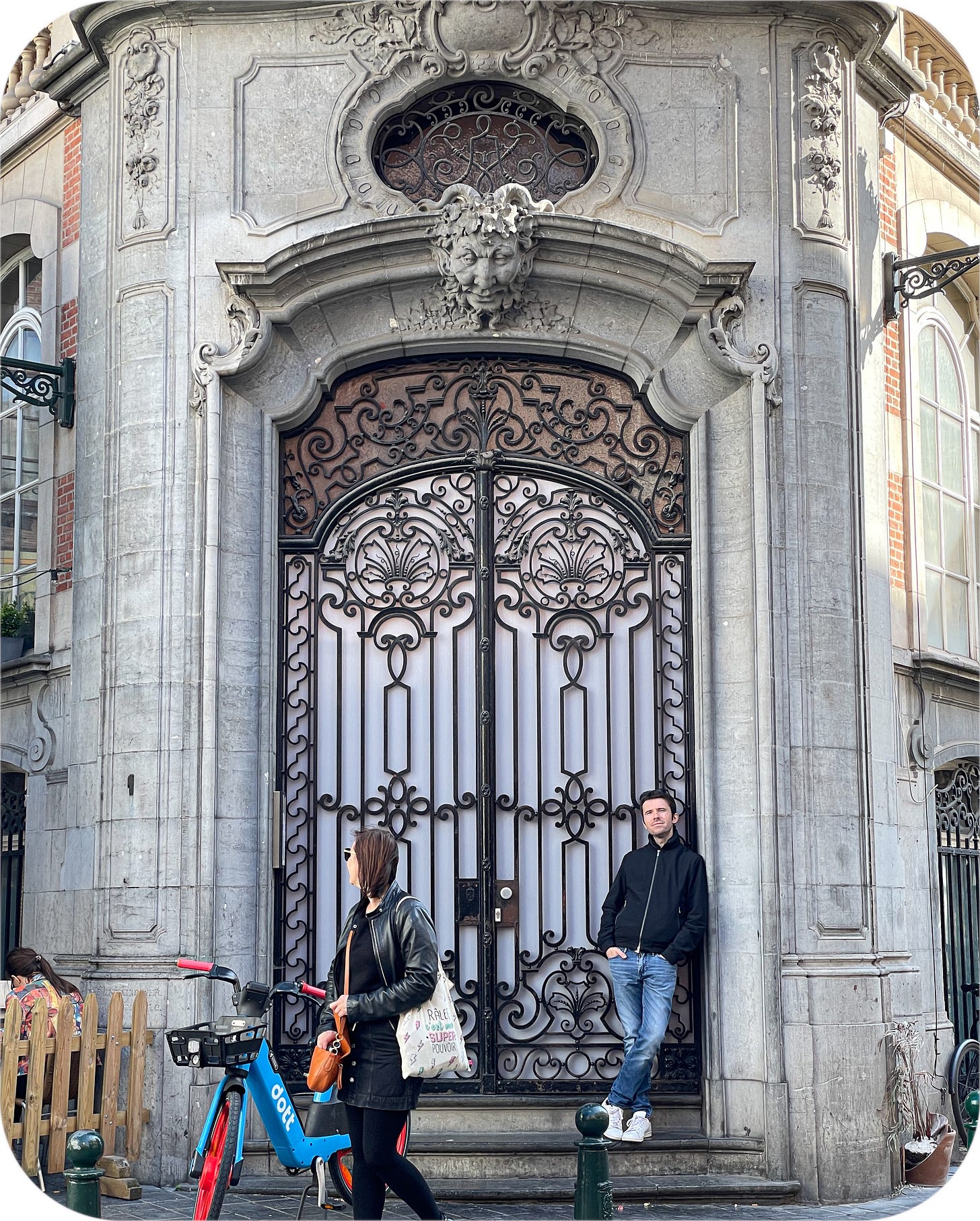 Enigmatic young man, Brussels, Belgium