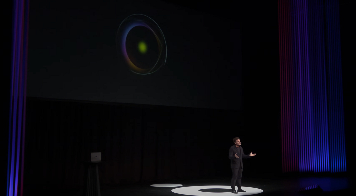 Image of how Bjarke Ingels sharing his experience on stage at Icon's event at SXSW 2024.