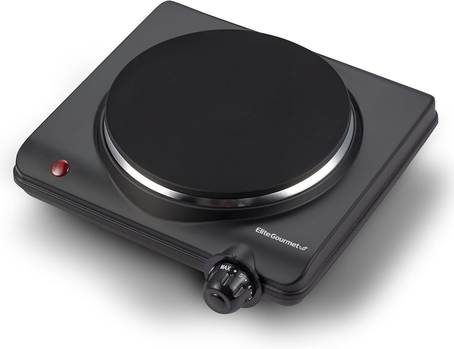 black electric stovetop 