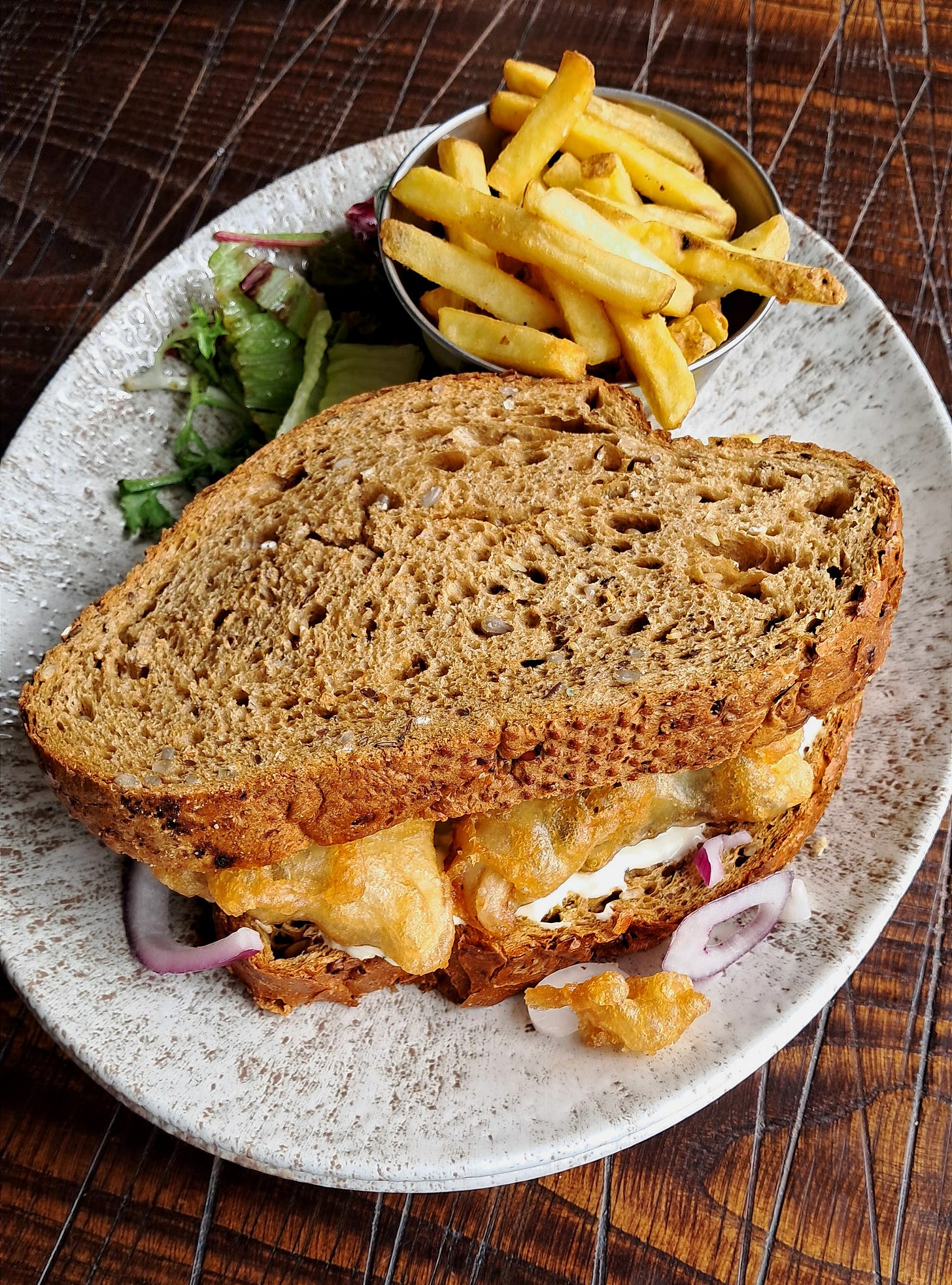 fish finger sandwich