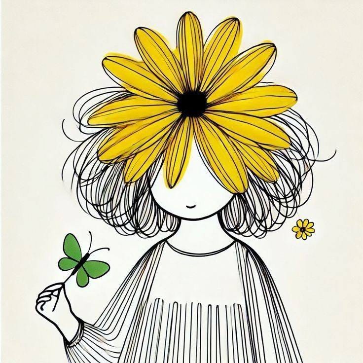 May be pop art of flower May be pop art of flower