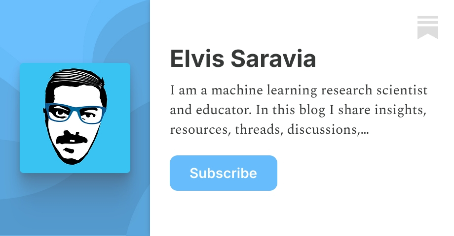 Getting Started with Applied ML Research - Elvis Saravia