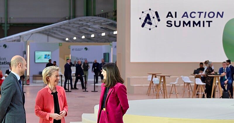 File:Jean-Noël Barrot, Ursula von der Leyen & Clara Chappaz - AI Action Summit, Paris - 2025.jpg File:Jean-Noël Barrot, Ursula von der Leyen & Clara Chappaz - AI Action Summit, Paris - 2025.jpg