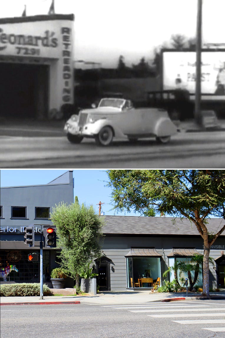 Filming locations then and now Reefer Madness.