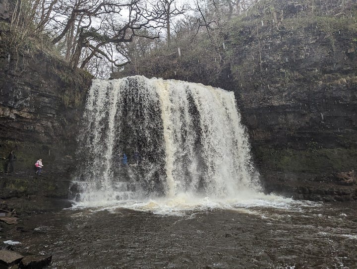 Guided walk of the Brecon Beacons waterfalls with Wales Outdoors