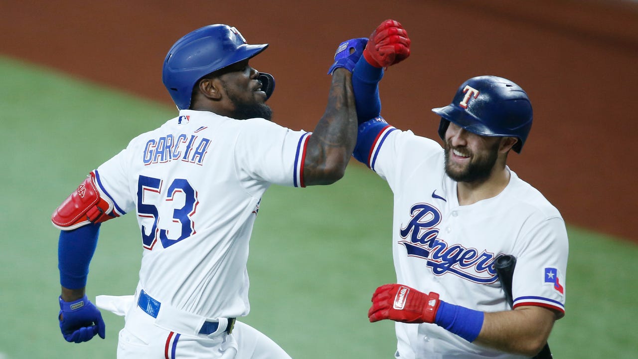 Adolis Garcia and Joey Gallo Go Back-to-Back - Stadium