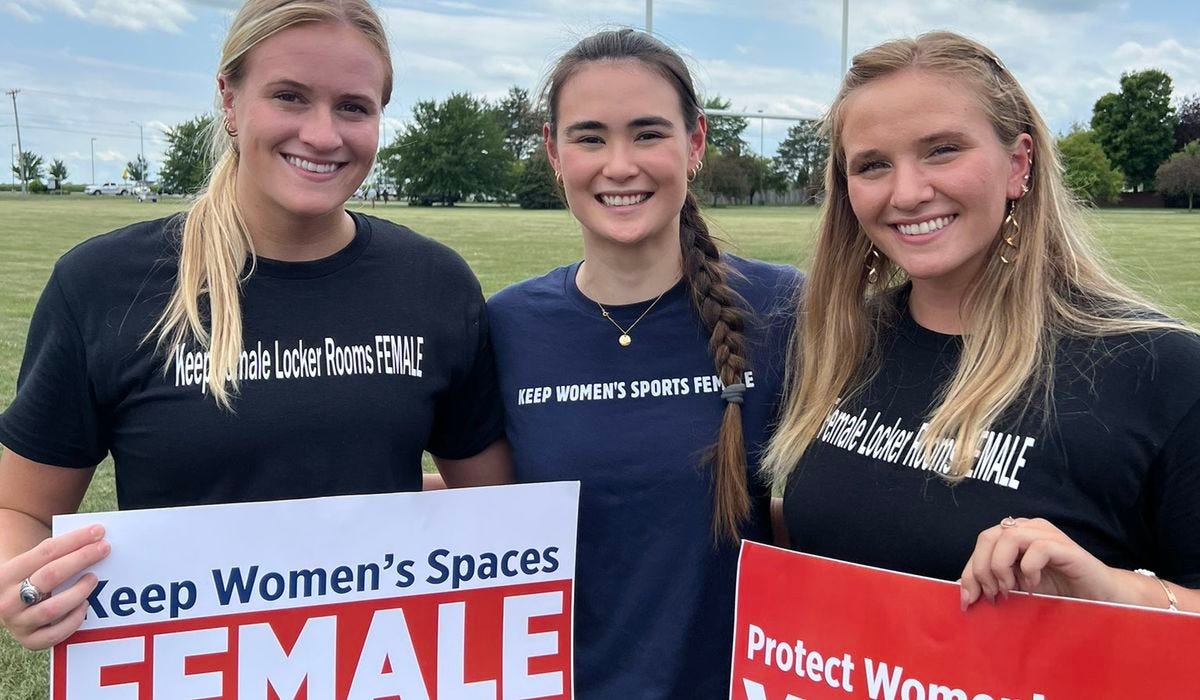 Support grows for Abbigail Wheeler who was booted off swim team after  protesting male in locker room - Washington Times