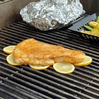 Lemony Grilled Cod 