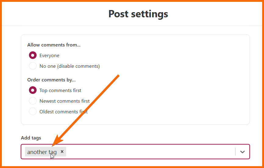 How to Use Tags on Substack - by Karen Cherry