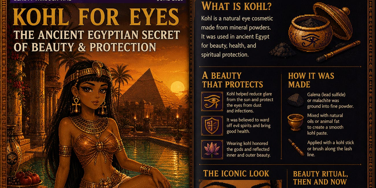 Kohl for eyes: beauty through time artwork
