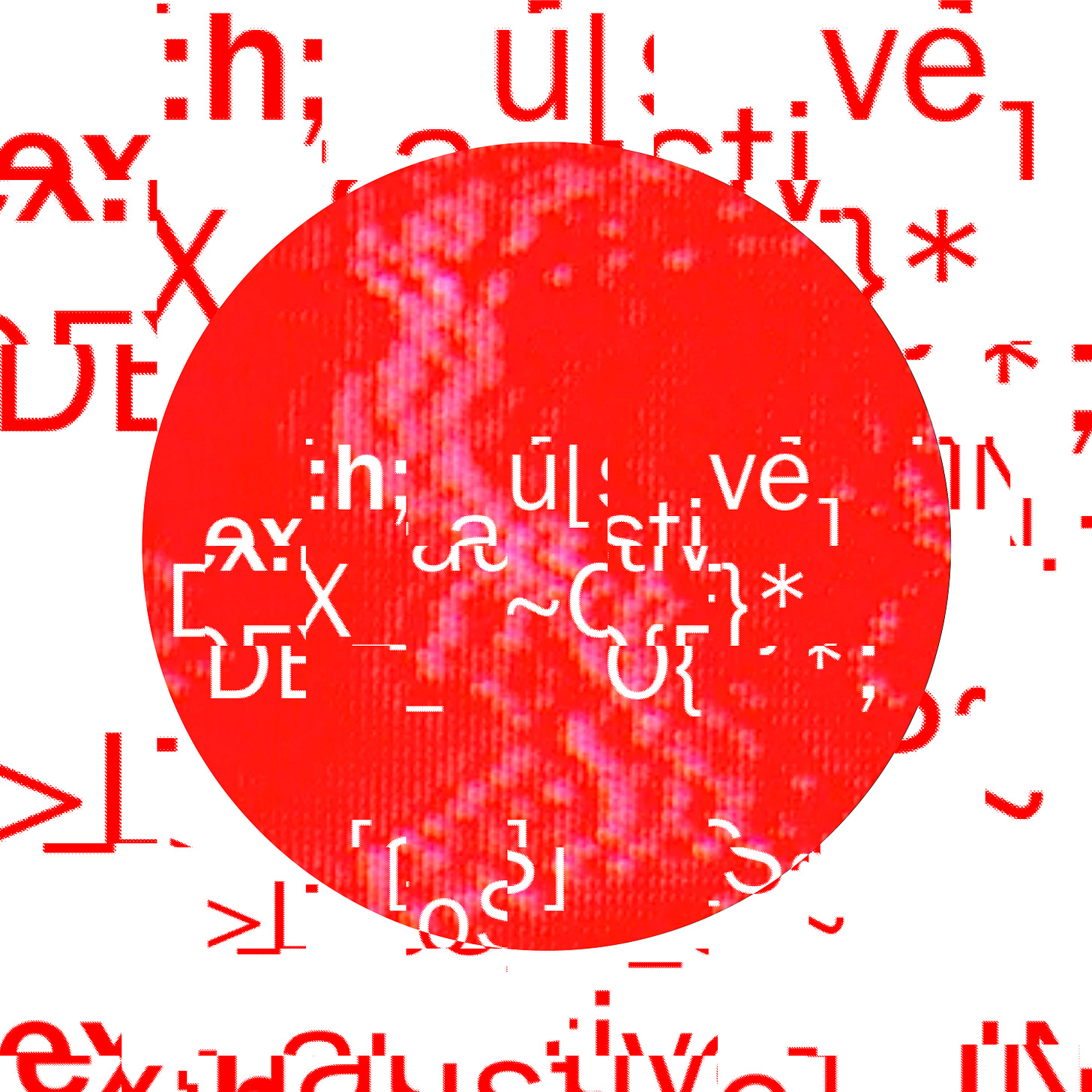 Dead Sharp album cover for Exhaustive index of loss
