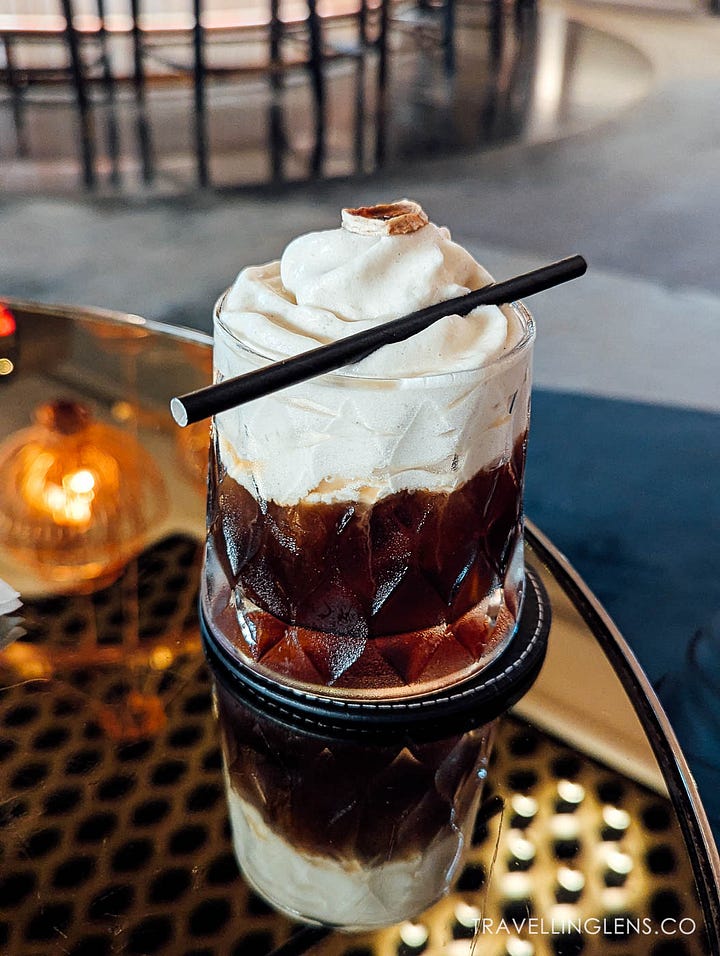 Stunning cocktails at TWR Bar, Crown Towers